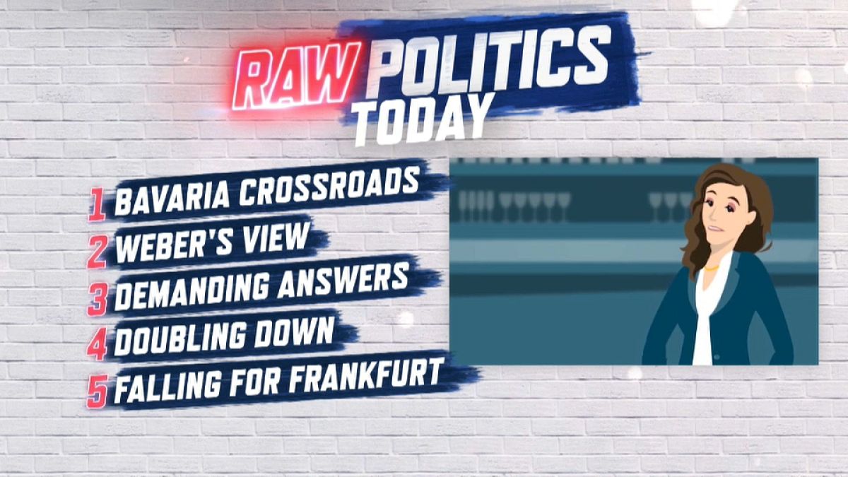 Raw Politics: high stakes in Bavaria, pressure on S. Arabia, Poland defiant and Frankfurt flirts