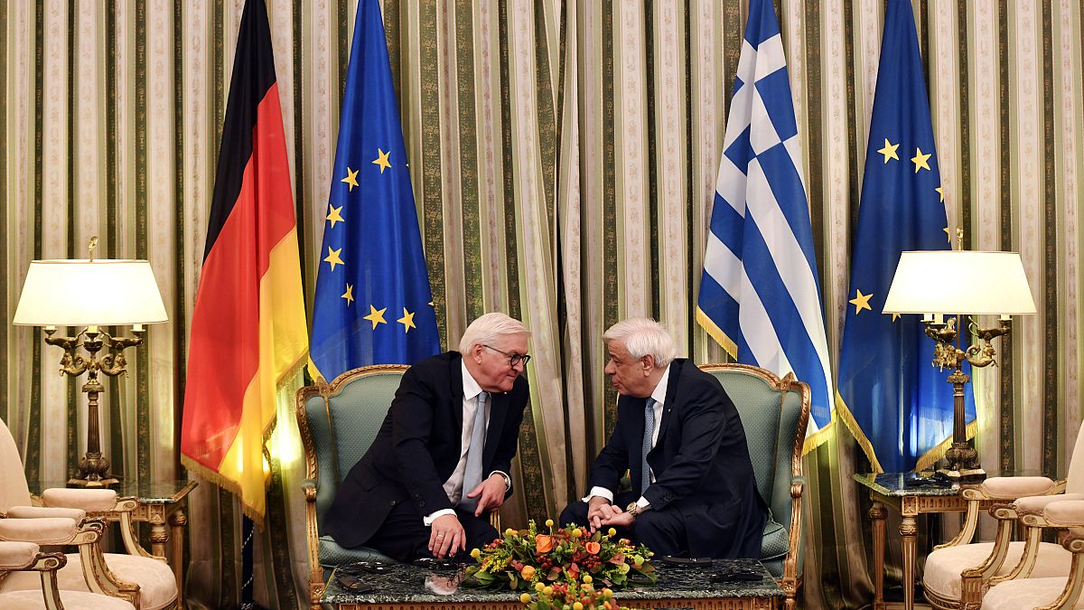 Nazi-Verbrechen Thema bei Steinmeier-Besuch: Athen will 350 Mrd. Euro von Berlin