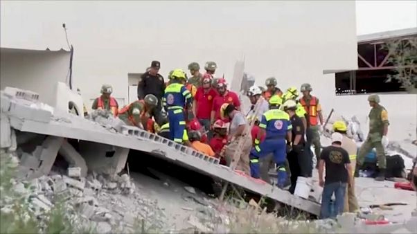 Mexique : effondrement sur un chantier Mexique : effondrement sur un chantier