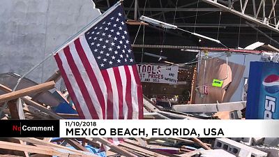 Verheerende Schäden durch Hurrikan "Michael" in Florida