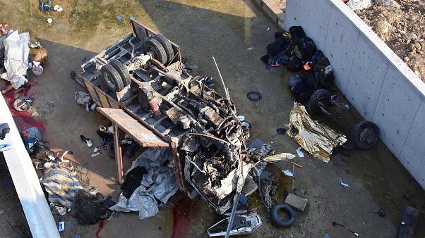 Schwerer Unfall mit Migranten in der Türkei Schwerer Unfall mit Migranten in der Türkei