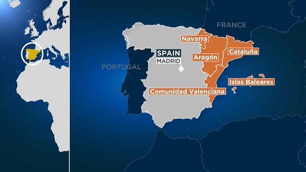 Diez provincias españolas en alerta naranja ante la llegada de "Leslie" Diez provincias españolas en alerta naranja ante la llegada de "Leslie"
