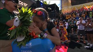 Ironman d'Hawaï : des records et des fiançailles