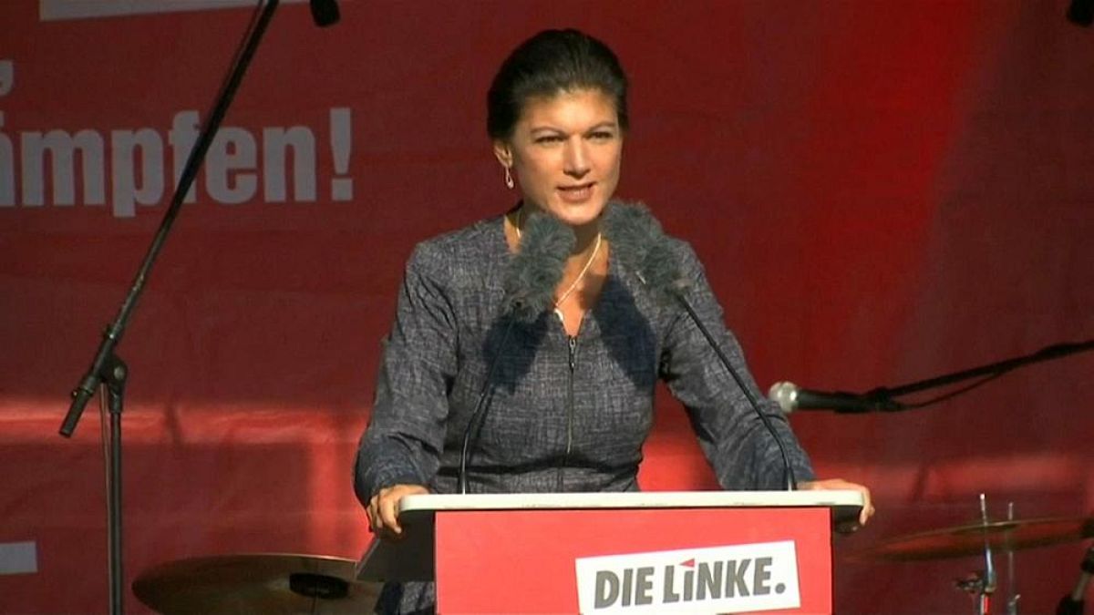 "Einfach mal die Klappe halten": Kritik an Sahra Wagenknecht wegen Unteilbar-Demo