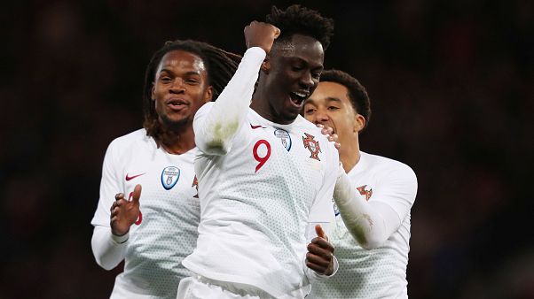 Portugal vence categoricamente na Escócia Portugal vence categoricamente na Escócia