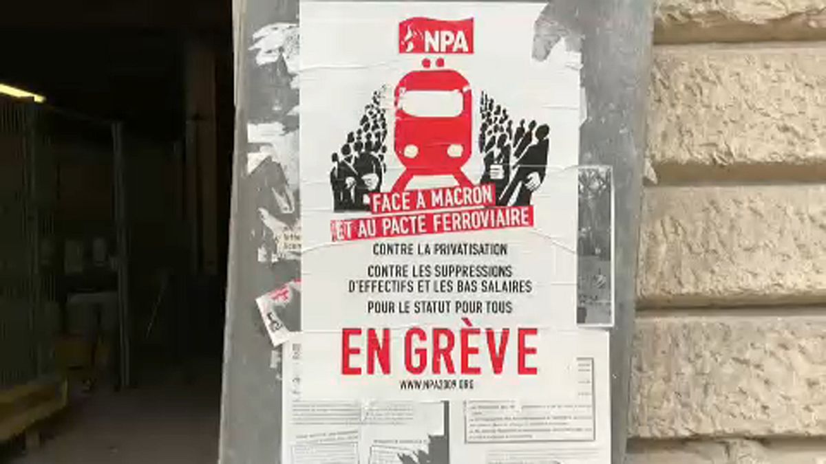 Lo sciopero attivo dei ferrovieri francesi