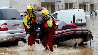 Halálos áradások Franciaországban