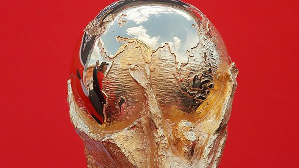 Moskau: Vorfreude der Besucher auf den Startschuss der WM 2018 Moskau: Vorfreude der Besucher auf den Startschuss der WM 2018