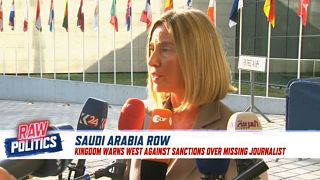 EU's top diplomat says 'a full investigation needed' into Khashoggi's disappearance
