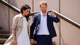 Primeira visita real de Harry e Meghan ao exterior