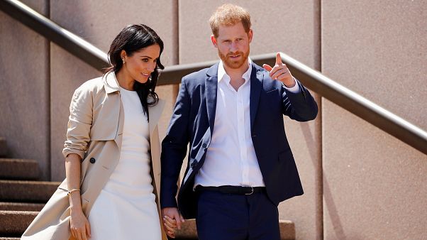 Primeira visita real de Harry e Meghan ao exterior Primeira visita real de Harry e Meghan ao exterior