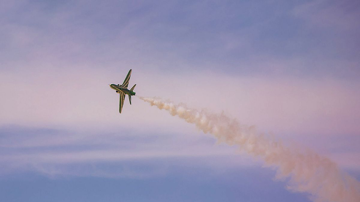Suudi savaş uçağı düştü: Mürettebattan kurtulan olmadı 