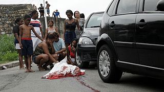Vítima mortal após operação policial no complexo do Alemão, Rio de Janeiro