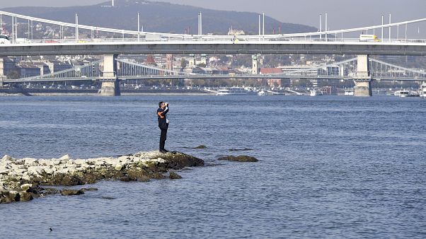 Rekord alacsony a vízállás a Dunán Rekord alacsony a vízállás a Dunán