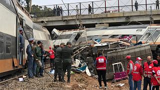 Varios muertos y numerosos heridos tras un accidente de tren en Marruecos