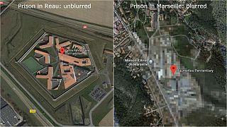 Get out of jail free card? Aerial shots of breakout prison still not blurred