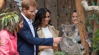 Ausztráliában kapta meg első babaváró ajándékát Harry és Meghan