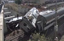مراکش؛ خروج قطار از ریل جان ۷ نفر را گرفت