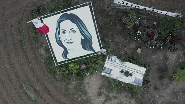 Malta pide justicia para Daphne Caruana Malta pide justicia para Daphne Caruana