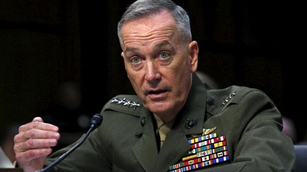 ABD Genelkurmay Başkanı Dunford'dan Menbiç açıklaması ABD Genelkurmay Başkanı Dunford'dan Menbiç açıklaması