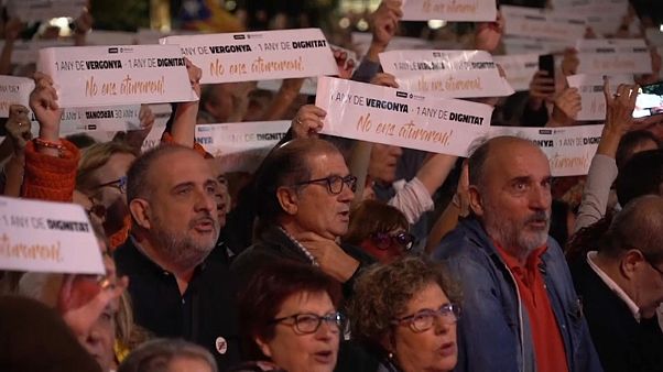 Каталония: "Год позора - год достоинства" Каталония: "Год позора - год достоинства"