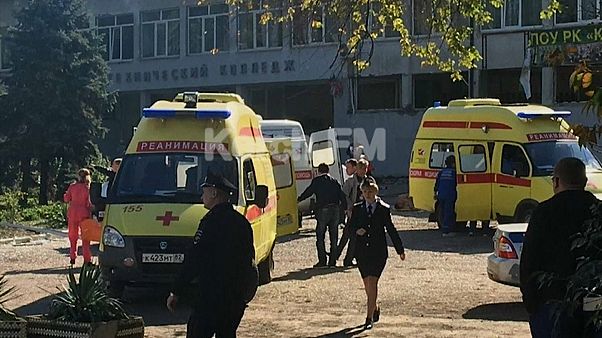 Керчь после нападения на колледж Керчь после нападения на колледж