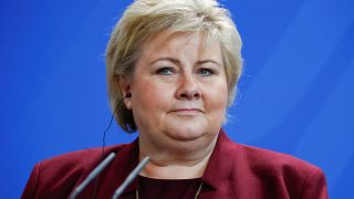 Norwegian Prime Minister Erna Solberg.