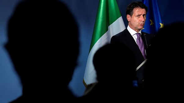 Giuseppe Conte conferência de imprensa em Bruxelas Giuseppe Conte conferência de imprensa em Bruxelas