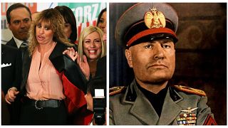 Mussolini’s granddaughter threatens to report people offending fascist leader