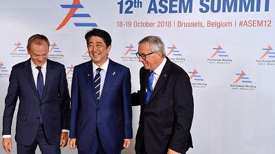 Európa-Ázsia: dupla csúcs Brüsszelben
