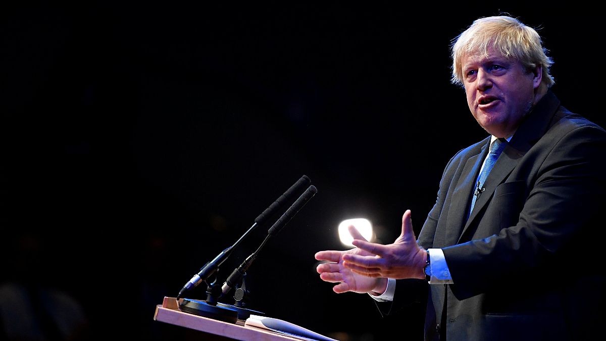 Expectación por el discurso del ex ministro británico de exteriores Boris Johnson