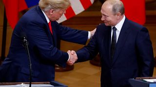 Putin y Trump se reunen en Helsinki