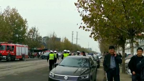 Çin'de maden ocağında patlama Çin'de maden ocağında patlama