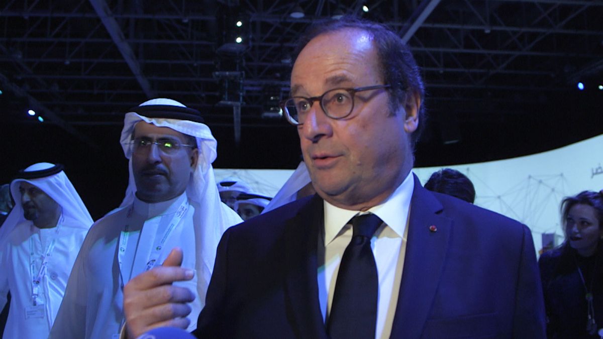 “We must not wait” - Former French President Hollande urges for green commitment at WGES