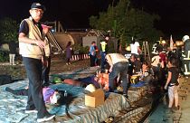 Taiwan: Über 20 Tote bei Zugunglück