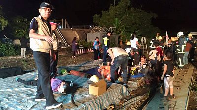 Taiwan: Über 20 Tote bei Zugunglück