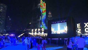 Watch: Dubai ExpoLight show
