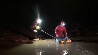 Fallece un bombero durante las inundaciones en Málaga