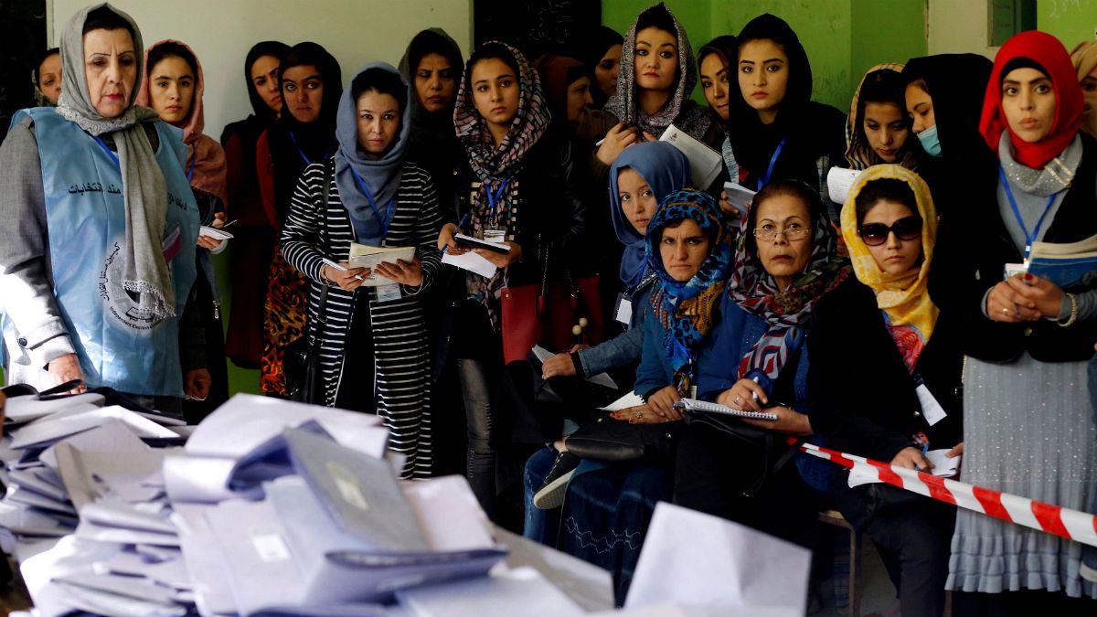  انتخابات افغانستان؛ پایان رای گیری و شمارش بیش از هشتاد درصد آرا