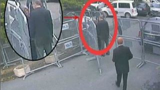 Watch: Jamal Khashoggi enters the Saudi consulate