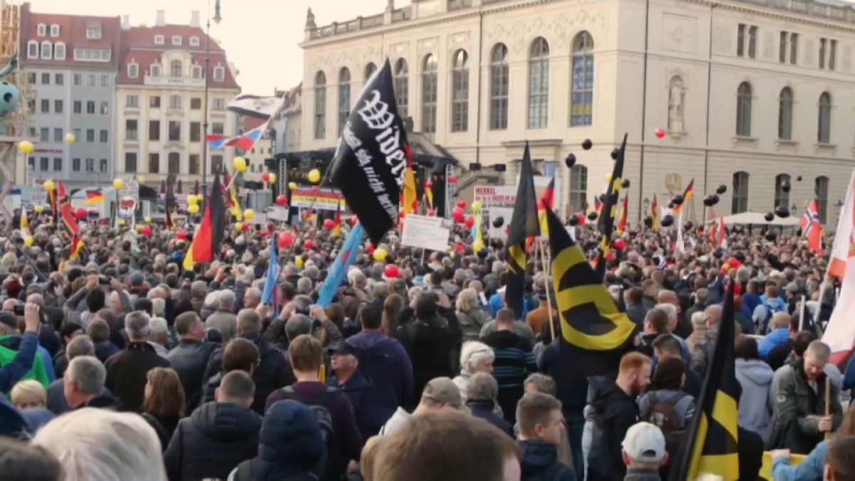 Extrema-direita alemã divide a cidade de Dresden