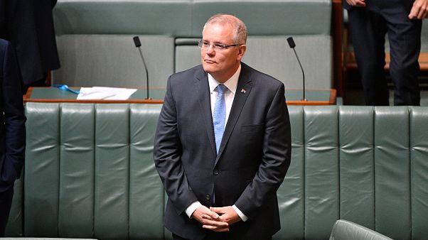 Avustralya Başbakanı Scott Morrison Avustralya Başbakanı Scott Morrison