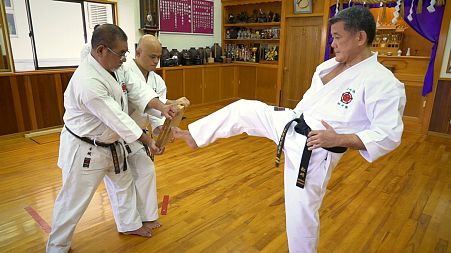 Karate the secret to a long & healthy life on Okinawa