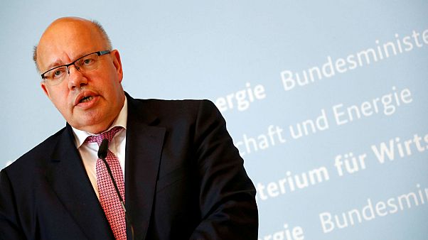 وزير الاقتصاد الألماني بيتر ألتماير في برلين يوم 17 يوليو تموز 2018 وزير الاقتصاد الألماني بيتر ألتماير في برلين يوم 17 يوليو تموز 2018