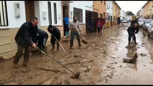 Fortes inondations dans le sud de l'Espagne Fortes inondations dans le sud de l'Espagne