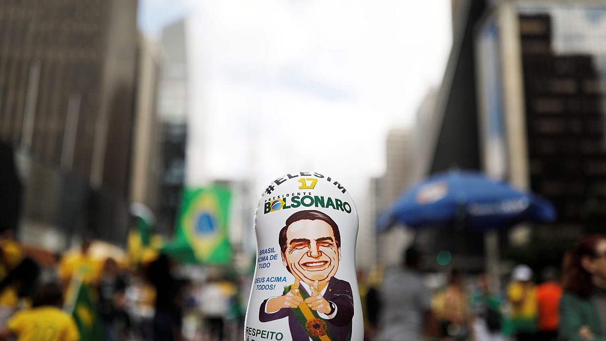 Matrioska de Bolsonaro em Sâo Paulo