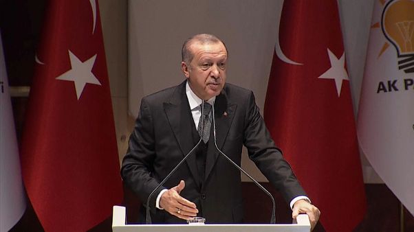 Erdogan charge Riyad devant des parlementaires Erdogan charge Riyad devant des parlementaires