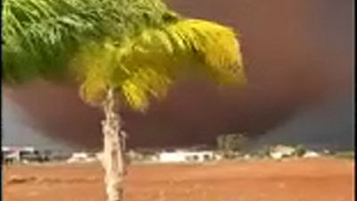 Un potente tornado causa graves daños materiales en Chipre