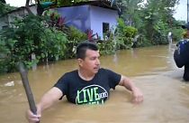 Deadly tropical storm lashes Mexico