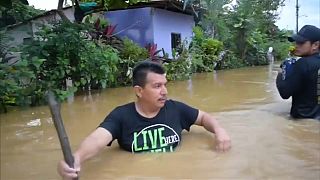 Al menos once muertos por la tormenta tropical Vicente en México